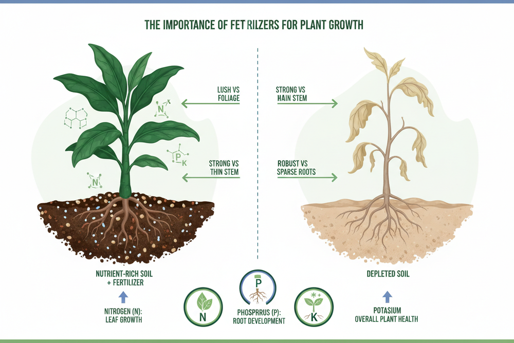 Importance of Fertilizers to Plants Growth