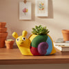 Snail Clay Flower Pots