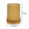 Bamboo Planter Pot ( 4 Inch)