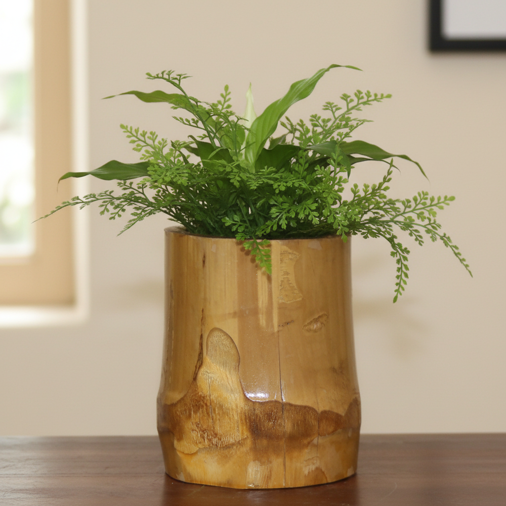 Bamboo Pot (5 Inch)