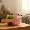Cute Mouse Cart Tabletop Planter Pot