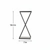 Modern X-Shaped Plant Stand