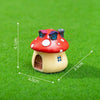 Mushroom House Miniature Single Piece