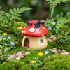 Mushroom House Miniature Single Piece