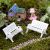 White Chairs Miniature Set of 3