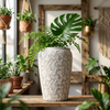 The Petal Swirl Ceramic Planter