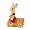 Rabbit Girl on cycle planter Pot