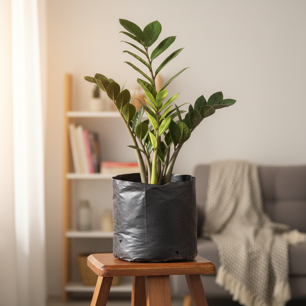 Green ZZ Plant PolyBag