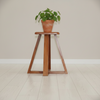 Classic Wooden Plant Pedestal Stand