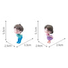 Boy & Girl Riverside Miniature Set of 4