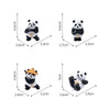 Panda Miniature Set of 4