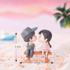 Boy & Girl Beach Miniature Set of 4