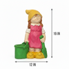 Figurine Planter Girl Parm Planter Pot