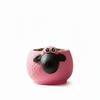 Sheep Face Clay Pots