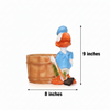 Cute Duck Gardener Pot