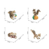 Squirrel Miniature Set of 8