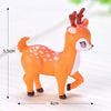 Brown Baby Deer Miniature Set of 4
