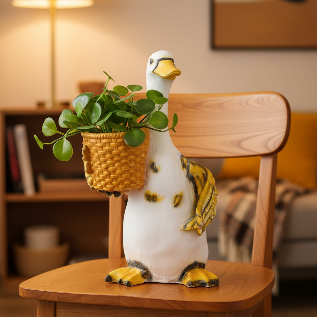 Bird Duck Pot