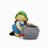Figurine Planter Girl Stone Planter Pot