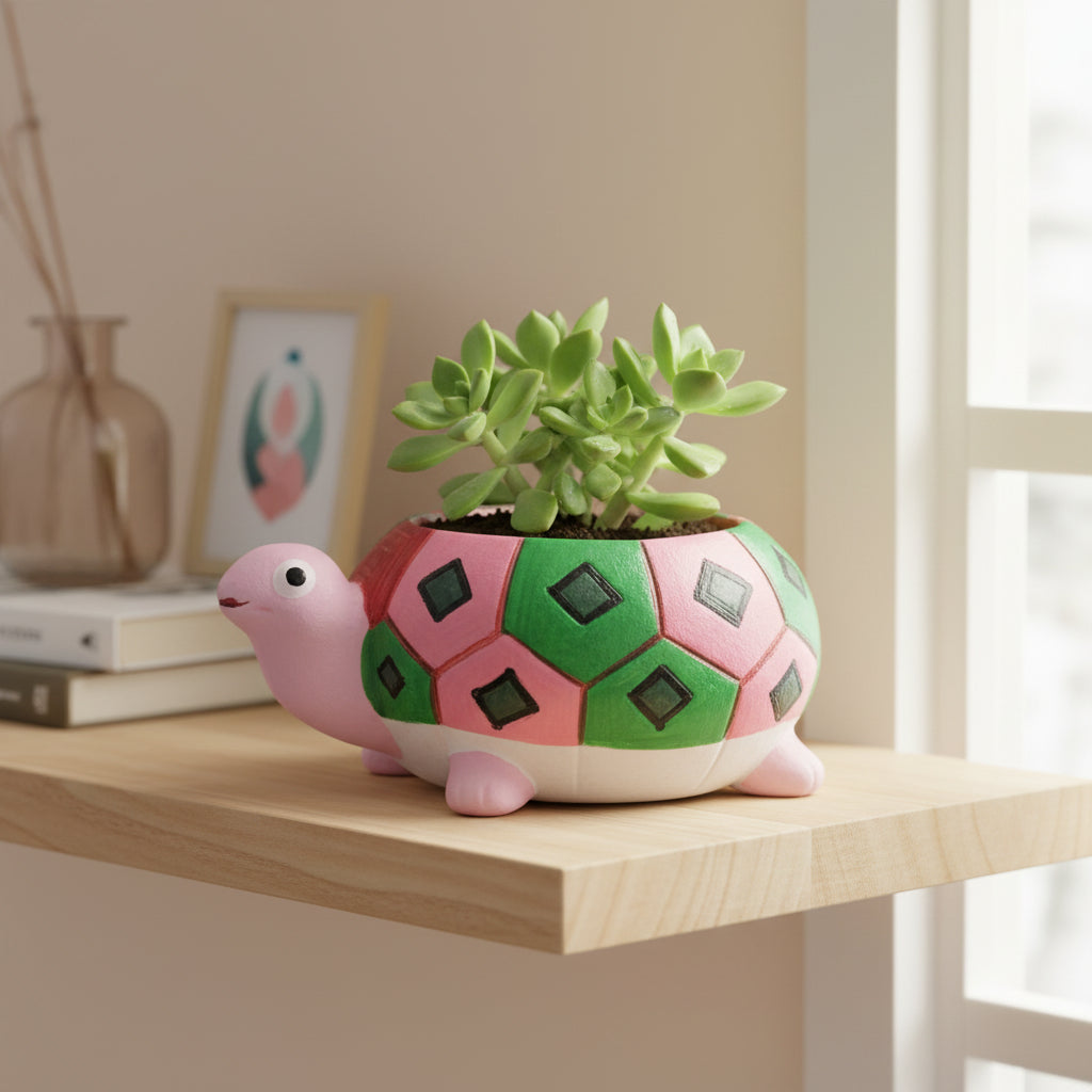 Tortoise Turtle Clay Pots