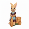 Rabbit Girl on Cycle Planter Pot