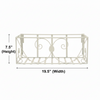 Metal Balcony Planter Box Pot