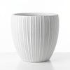 White Textured Planter