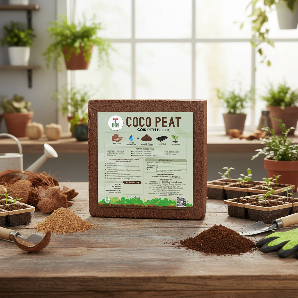 Cocopeat Block- 5 Kg