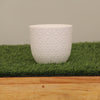 Plastic Round Pot Veron Diamond 17 Blue (11x10 Inches)