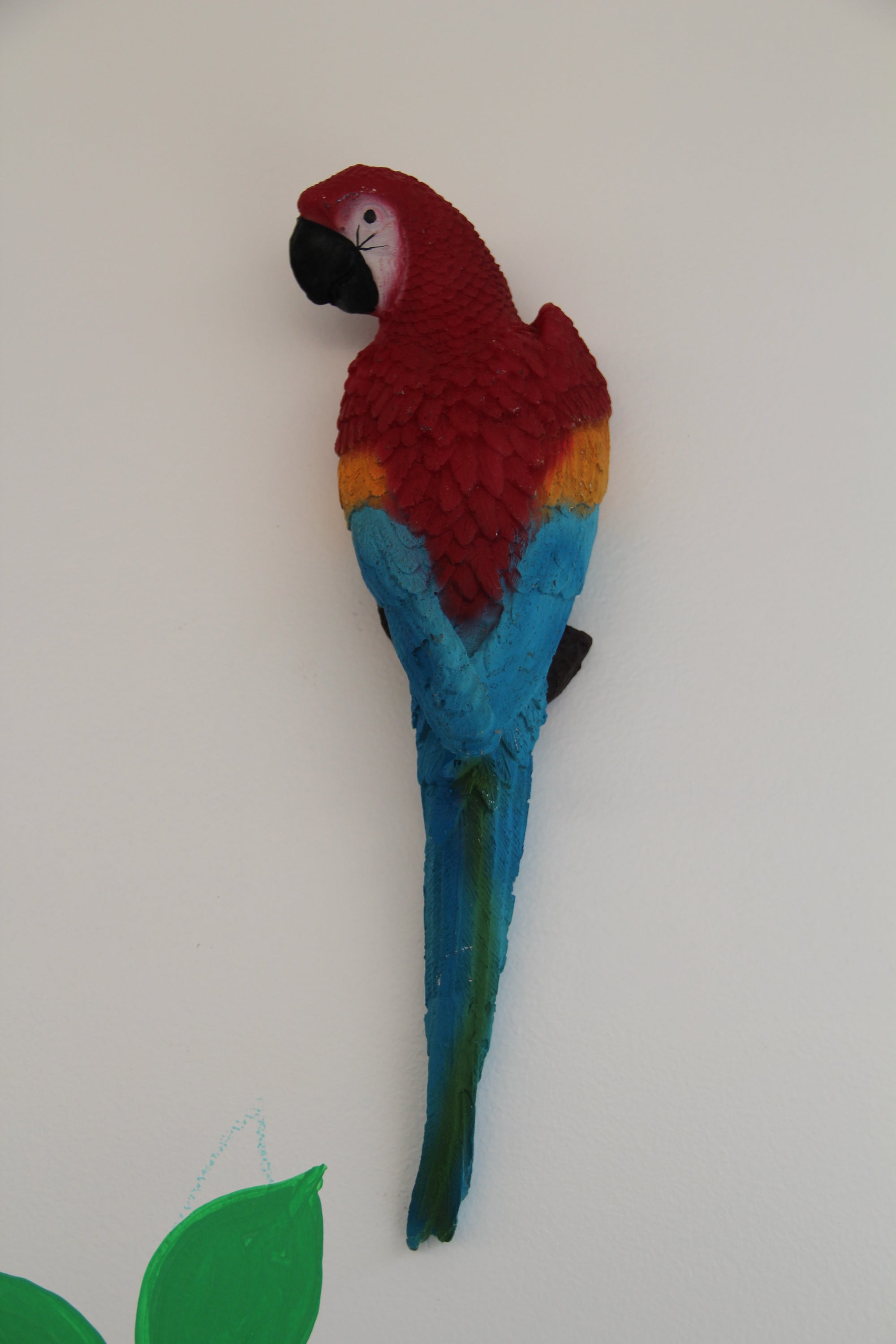 Resin Garden Decor Wall Hanging Paroot