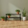 Metal Planter Stand Elite 2 Tiar Stand Block