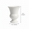 Vase Decorative White Ceramic Pot