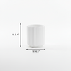 Aurora Vertical Groove Planter Pot
