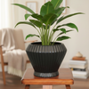Nature Bloom Faceted Planter Pot