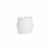 Serene White Ceramic Planter