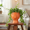 Women Face Elegant Ceramic Planter