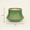 Floral Harmony Ceramic Planter Pot