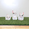 Mini Bunny Figurine Set of 3
