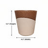 Eco-Friendly Bio-Composite Flower Pot
