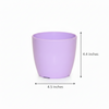 Minimalist Cylinder Plastic Nursery Pot