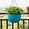 Capri Chain Hanging Plastic Bowl Pot