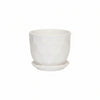 Classic White Fluted Planter Pot