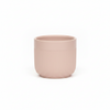 Blush Ribbed Ceramic Planter Pot
