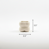 Premium Ribbed Ceramic Planter Pot