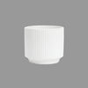 Denim White Ridge Planter