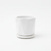 Elegant White Ceramic Pot