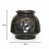Glossy Black Indoor Planter Pot