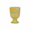 Decorative Yellow Orange Ceramic Pot