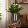 Pearl Ribbed Decorative Planter Pot