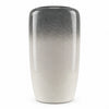 Plain Elevated Grey White Ceramic Pot